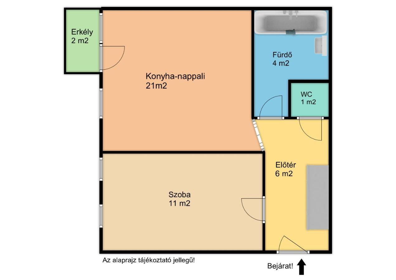 Viky'S Apartment Gyor Ngoại thất bức ảnh